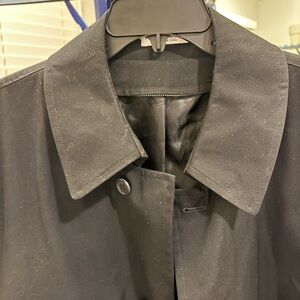 New with Tag Black Men's All Weather Overcoat